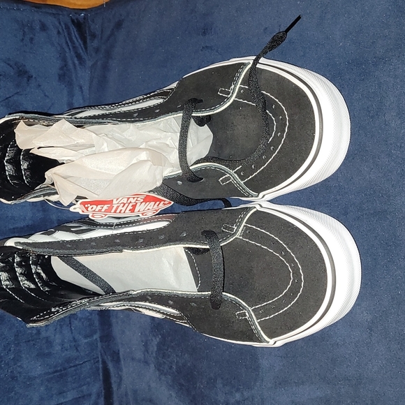 New Vans White Flame sk8-Hi size 11 mn - Picture 9 of 9